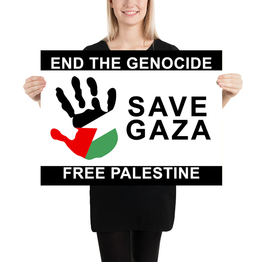Save Gaza Sign