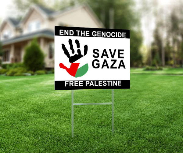 Save Gaza Sign