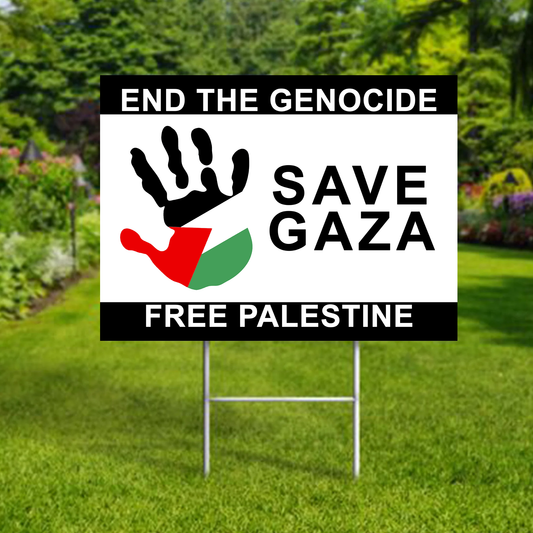 Save Gaza Sign